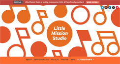 Desktop Screenshot of littlemissionstudio.com